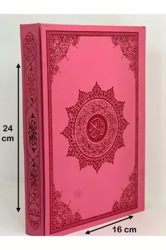 Pembe Renkli Orta Boy Kuranı Kerim