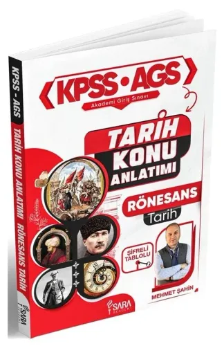 Şara Akademi KPSS MEB-AGS Tarih Rönesans Konu Anlatımı