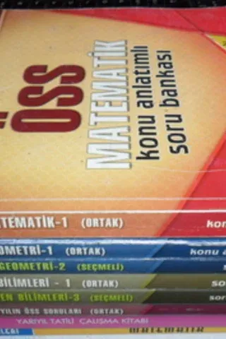 ÖSS Hazırlık Seti / 6 Adet