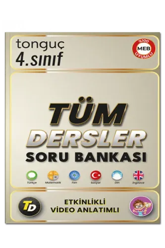Tonguç Akademi 4. Sınıf Tüm Dersler Soru Bankası