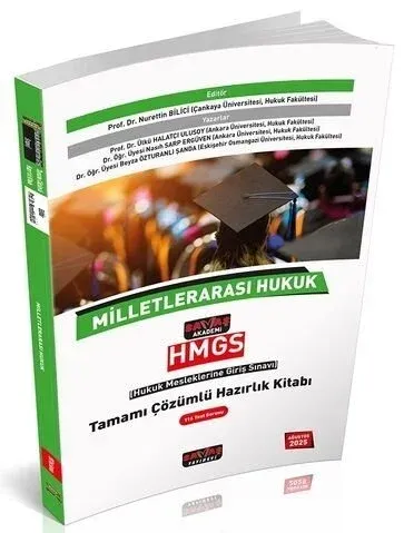 Savaş Yayınları 2025 HMGS Milletlerarası Hukuk Tamamı Çözümlü Hazırlık Kitabı
