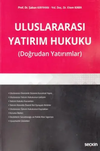 Uluslararası Yatırım Hukuku