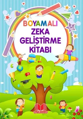 Boyamalı Zeka Geliştirme Kitabı 3-4 Yaş