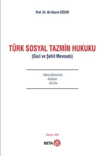 Türk Sosyal Tazmin Hukuku