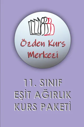 11. SINIF EA HAZIRLIK SETİ