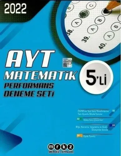 Merkez Yayınları AYT Matematik Performans 5 li Deneme