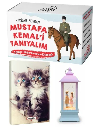Mustafa Kemali Tanıyalım 5 Kitap - Maviş Kediler Planlama Defteri ve E