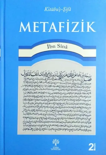 Kitabu'ş-Şifa Metafizik (2 Cilt bir arada)