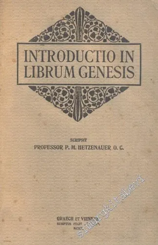 Introductio in Librum Genesis -