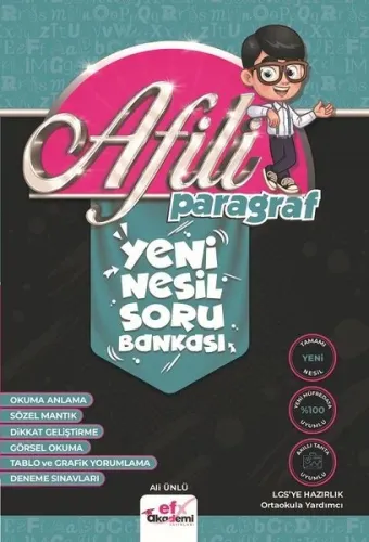 Afilli Paragraf Yeni Nesil Soru Bankası