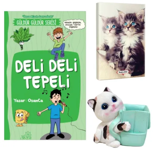 Deli Deli Tepeli - Maviş Kediler Planlama Defteri ve Sevimli Kedi Kale