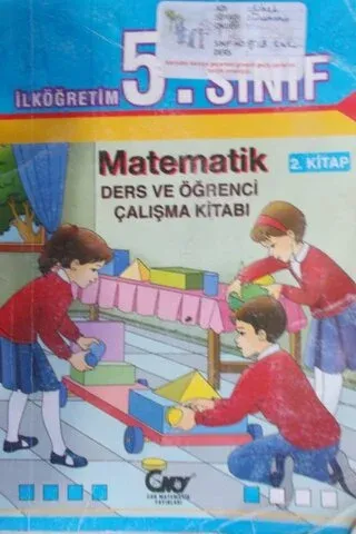 İlköğretim 5. Sınıf Matematik Ders ve Öğrenci Çalışma Kitabı 2. Kitap