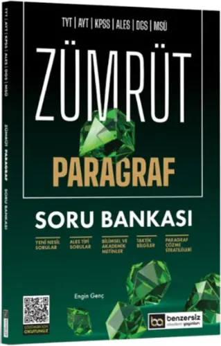 TYT AYT KPSS ALES DGS MSÜ ZÜMRÜT PARAGRAF SORU BANKASI 2027
