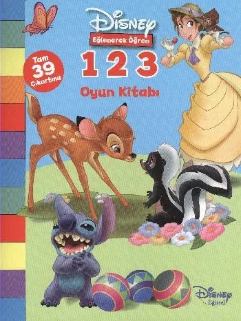Disney: 1,2,3 Oyun Kitabı