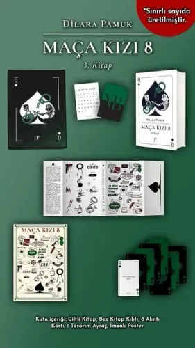Maça Kızı 8 - 3. Kitap Seti - Kutulu (Ciltli)