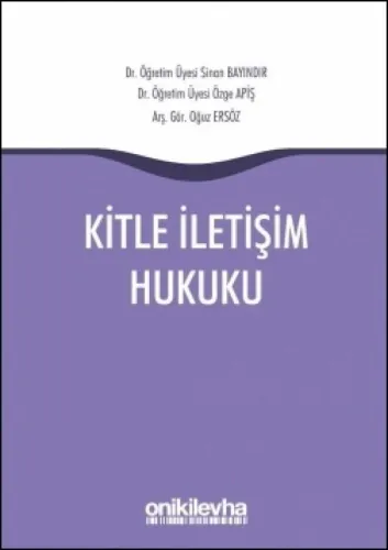 Kitle İletişim Hukuku
