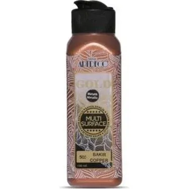 Artdeco Gold Metalik Akrilik Boya 140ml Bakır