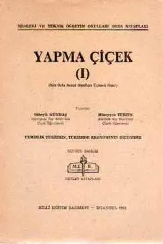 Yapma Çiçek 1