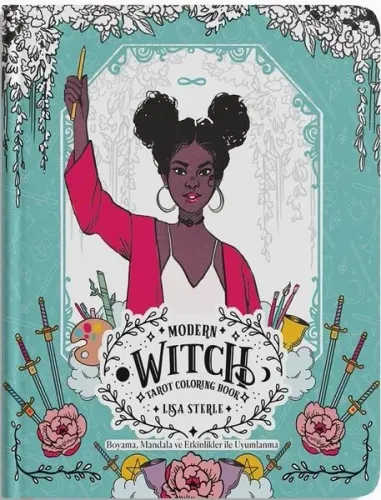 Modern Witch Tarot Coloring Book