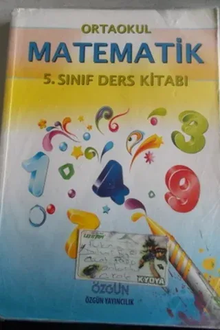 5. Sınıf Matematik Ders Kitabı