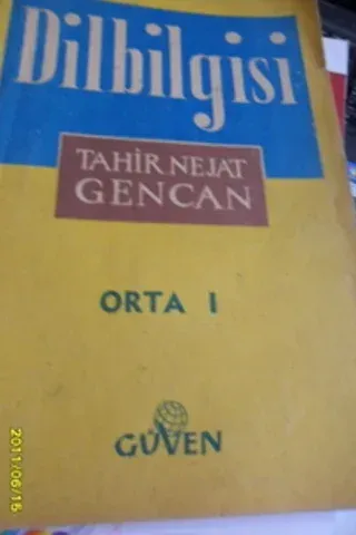 Dilbilgisi Orta I