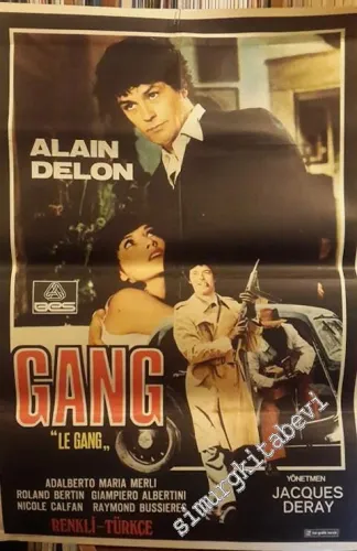 FİLM AFİŞİ: Alain Delon - Gang [ Çete ] -        1980