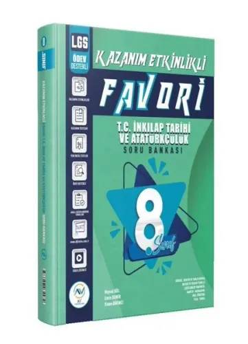 Av Akıllı Versiyon Yayınları 8. Sınıf LGS T.C. İnkılap Tarihi ve Atatürkçülük Kazanım Etkinlikli Soru Bankası