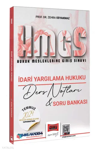 Yargı Yayınevi 2025 Hukuk Mesleklerine Giriş Sınavı İdari Yargılama Hukuku Ders Notları & Soru Bankası