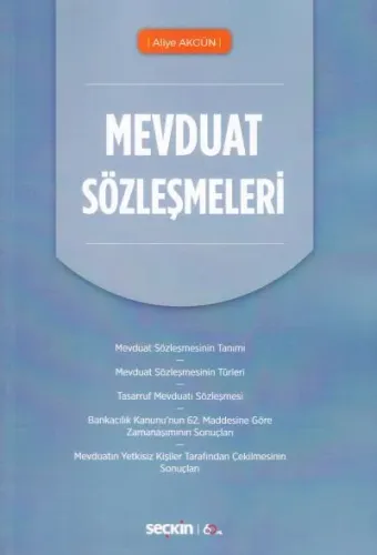 Mevduat Sözleşmeleri