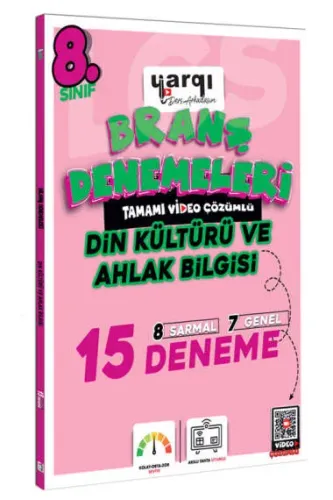 YARGI DERS ARKADAŞIM 8. SINIF TAMAMI VİDEO ÇÖZÜMLÜ DİN KÜLTÜRÜ VE AHLA