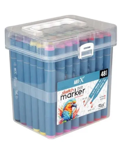 ART-X SKETCH MARKER DUO 48'Lİ SET