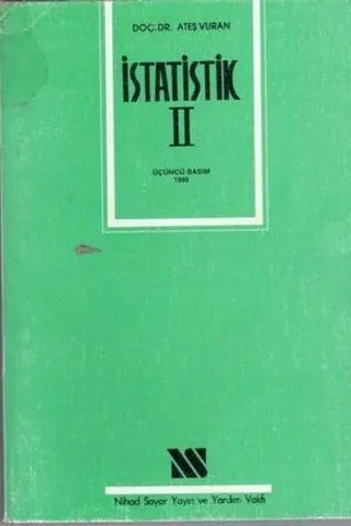 İstatistik II