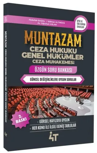 Muntazam Ceza Hukuku Genel Hükümler Ceza Muhakemesi Soru Bankası