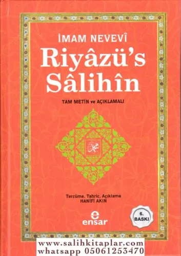 Riyazüs Salihin Tam Metin ve Açıklamalı