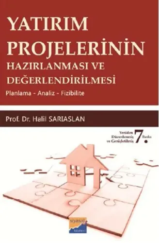 Yatırım Projelerinin Hazırlanması Ve Değerlendirilmesi