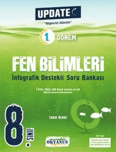 Okyanus Yayınları 8. Sınıf Update Fen Bilimleri İnfografik Soru Bankası