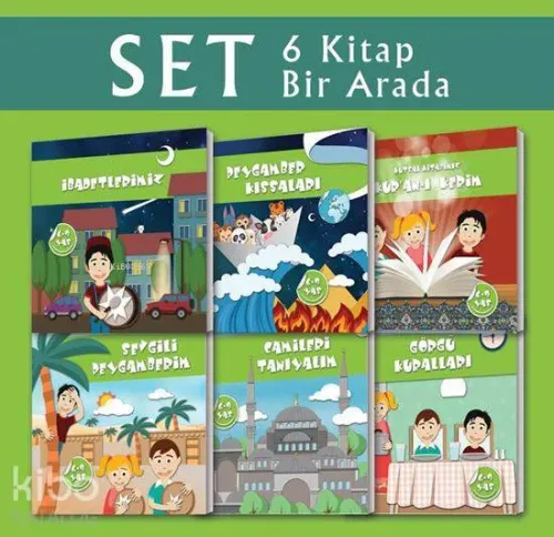Evde Karakter Eğitimi Seti (6-9 Yaş); 6 Kitap Bir Arada