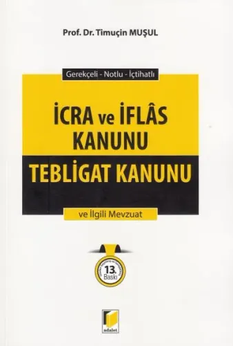 İcra ve İflas Kanunu Tebligat Kanunu