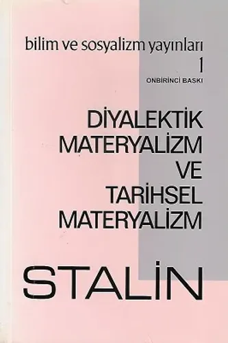 Diyalektik Materyalizm ve Tarihsel Materyalizm