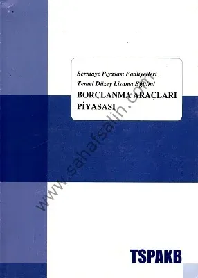 Sermaye Piyasası Faaliyetleri Temel Düzey Lisansı Eğitimi Borçlanma Araçları Piyasası