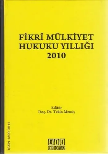 Fikri Mülkiyet Hukuku Yıllığı 2010