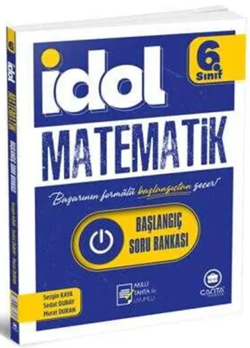Çanta Yayınları 6. Sınıf İdol Matematik Başlangıç Soru Bankası