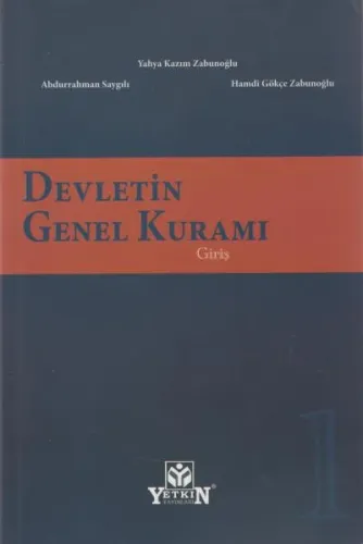 Devletin Genel Kuramı Giriş