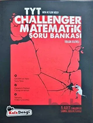 TYT Challenger Matematik Soru Bankası (Tümü Video Çözümlü)