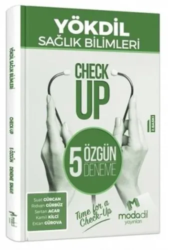Modadil Yayınları YÖKDİL Sağlık Bilimleri Check Up 5 Özgün Deneme