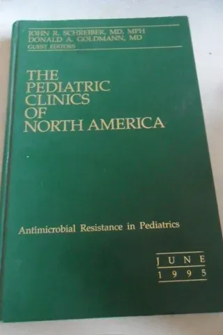 The Pediatric Clinics Of North America