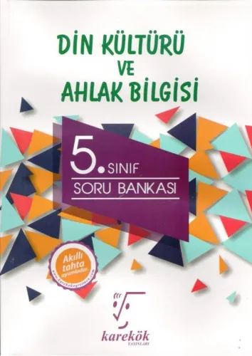 Karekök Yayınları 5. Sınıf Din Kültürü ve Ahlak Bilgisi Soru Bankası