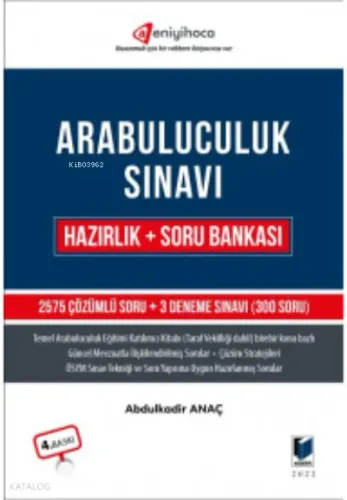 Arabuluculuk Sınavı Hazırlık + Soru Bankası 2022