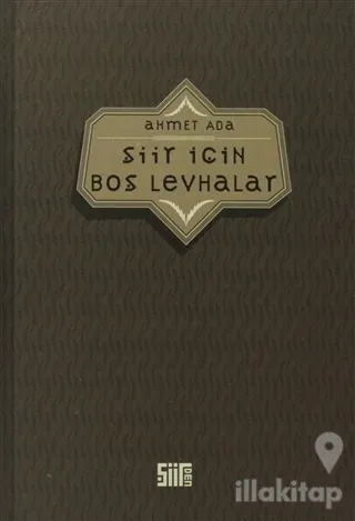 Şiir İçin Boş Levhalar