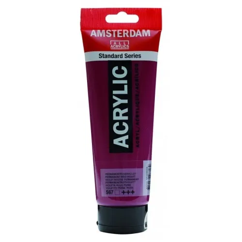Amsterdam Akrilik Boya 120ML. Permanent Red Violet